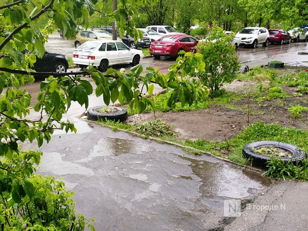 Ливни причины. Дождь Нижегородской областью.